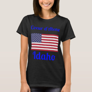 Camiseta Camuflagem de Pesca Bandeira Americana dos EUA Pei