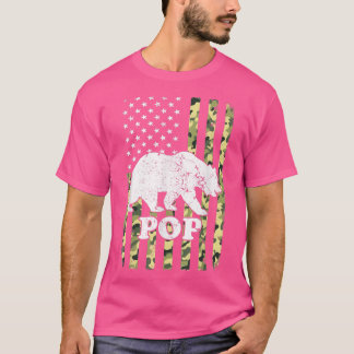 Camiseta Camuflagem de pop Bear Campanha de Hiperligação EU