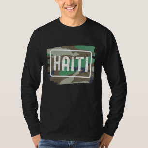 Camiseta Camuflagem do Haiti