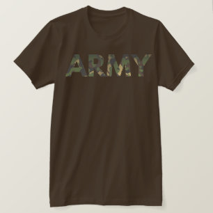 Camiseta Camuflagem Militar Verde Exército