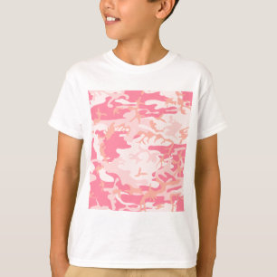 Camiseta Camuflagem Rosa - Camuflagem Feminina