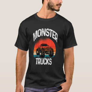 Camiseta Camuflagem Vintage Monster Trucks