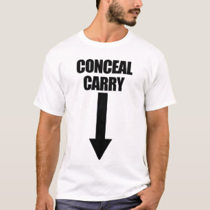 Camiseta Camuflar Porte de Arma Humor Adulto Homens Camufla