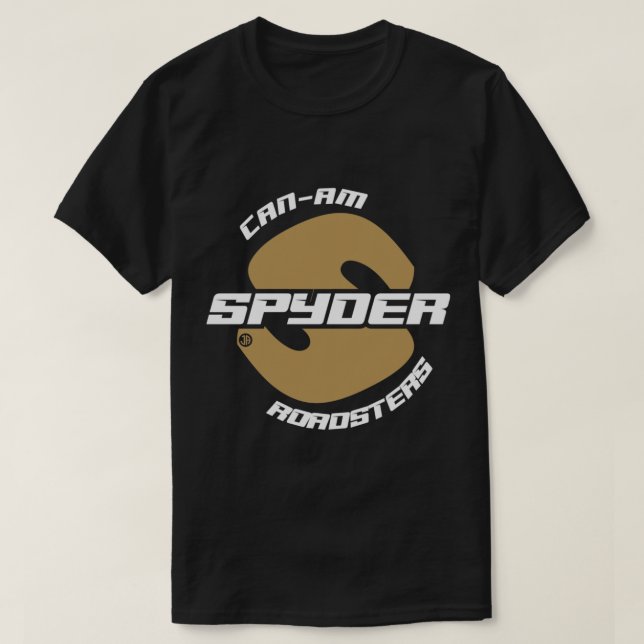 Camiseta Can-Am Spyder S Logo Classic T-Shirt Copy (Frente do Design)