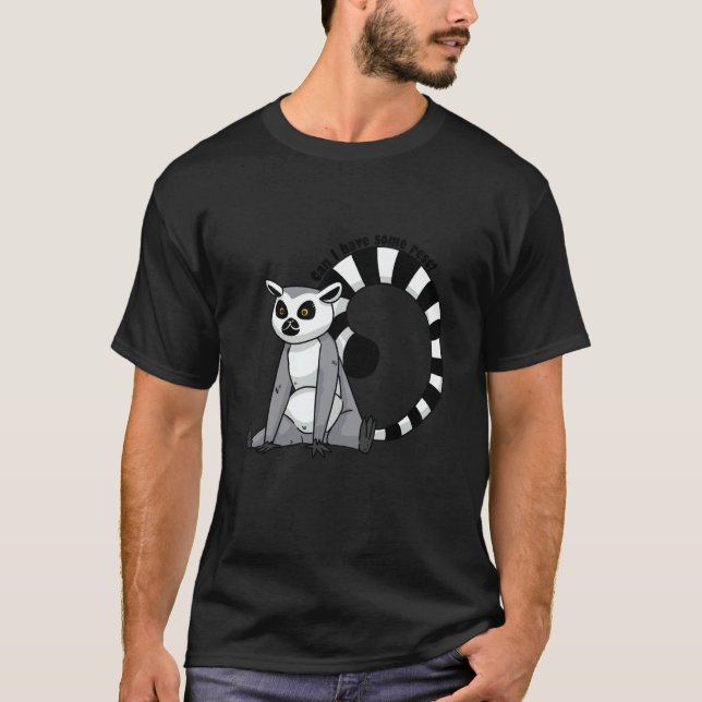 Camiseta can i have some restlemur (Frente)