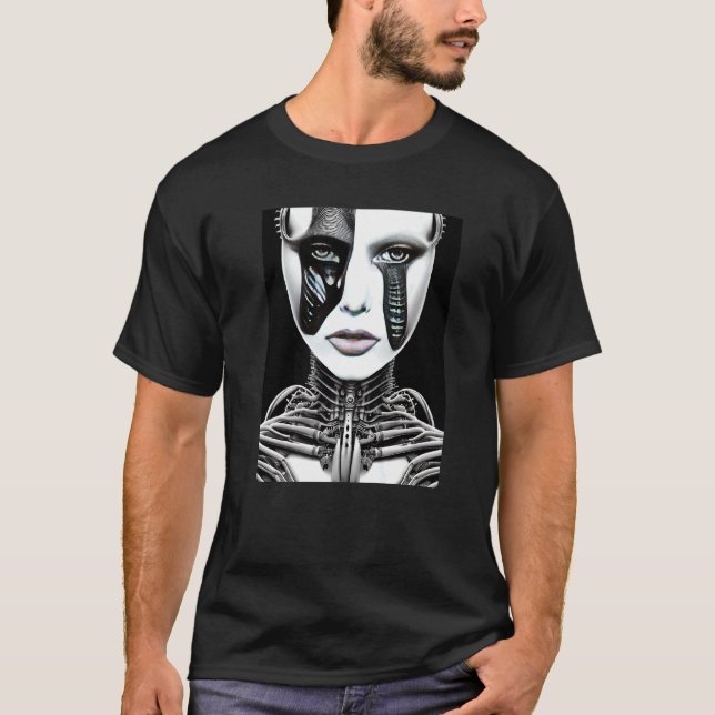 Camiseta Can Sentient Robots Feel Sad  Artificial Intellige (Frente)