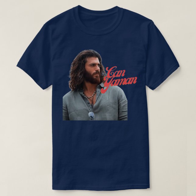 Camiseta Can Yaman (Frente do Design)