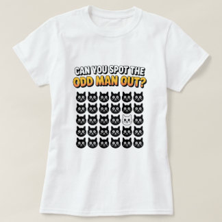 Camiseta Can you spot the odd man ouut funny T-Shirt