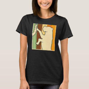 Camiseta Cana-de-vidro-côr-de-cãozinho-canta-italiana