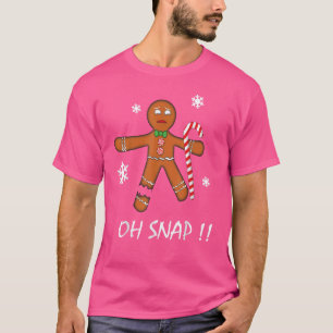 Camiseta Cana-doce de-camisa do Homem-Gingerpão