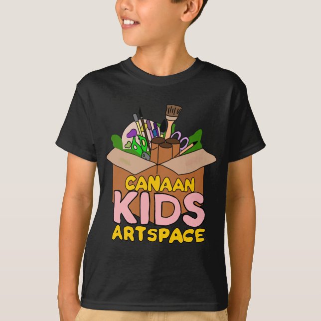 Camiseta Canaan Kids Artspace (Frente)