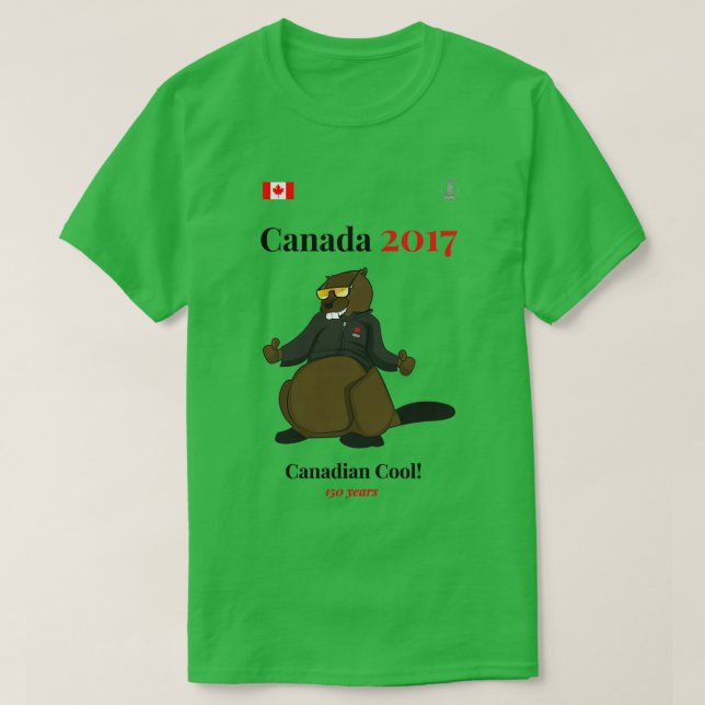 Camiseta Canadá 150 Canadá 2017 amp Canada Day Shirts S (Frente do Design)