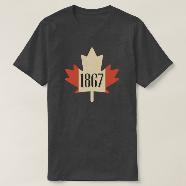 Camiseta Canadá 1867 (Frente do Design)