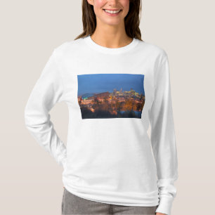Camiseta Canadá, Alberta, Calgary: Silhueta da Cidade a par