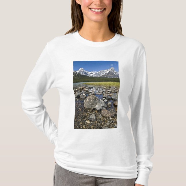 Camiseta Canadá, Alberta, Montanhas Rochosas, Parque Nacion (Frente)