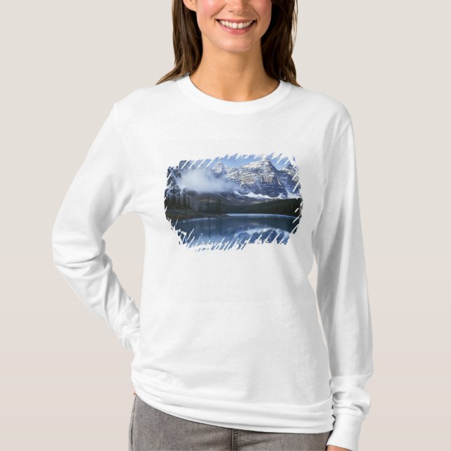 Camiseta Canadá, Alberta, Parque Nacional Banff, Lago (Frente)