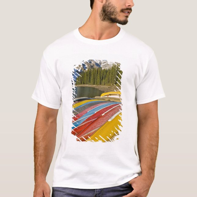 Camiseta Canadá, Alberta, Parque Nacional Banff, Morena (Frente)