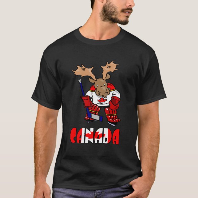 Camiseta Canadá - alce (Frente)