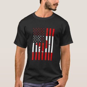 Camiseta Canadá América EUA Orgulho Canadense Bandeira Cana