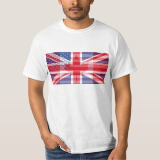 Camiseta Canadá. América. O Reino Unido. Tudo em um