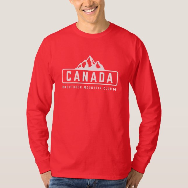 Camiseta Canadá ao ar livre (Frente)