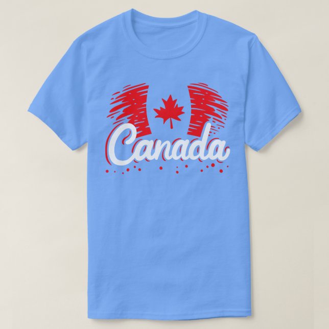 Camiseta Canadá - Canada Maple Leaf (Frente do Design)