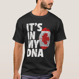 Camiseta Canadá canadense Flag IT's IN MY DNA Christmas Gif