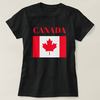 Camiseta CANADA. Canadian flag. Patriotic. 