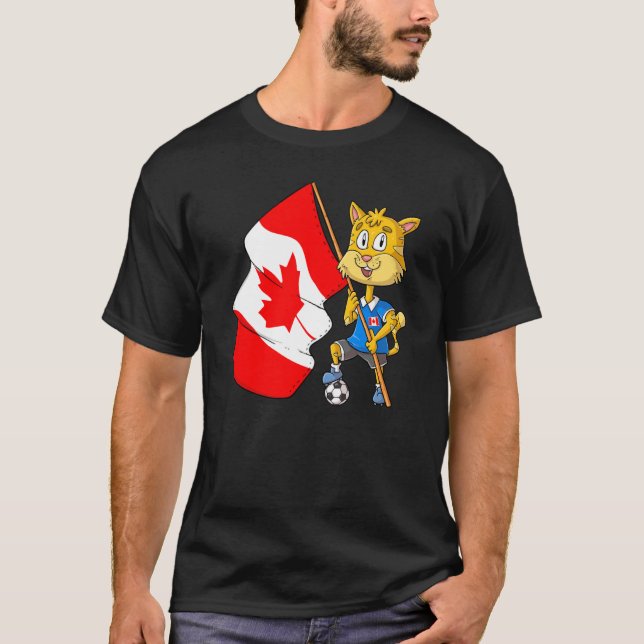 Camiseta Canada Cat Fan (Frente)