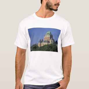 Camiseta Canadá, cidade de Quebec.  Chateau Frontenac.