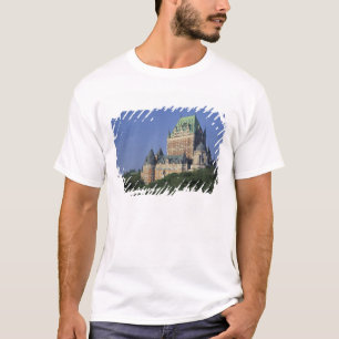Camiseta Canadá, cidade de Quebec.  Chateau Frontenac.