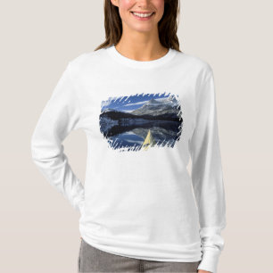 Camiseta Canadá, Colúmbia Britânica, Banff. Proa de caiaque