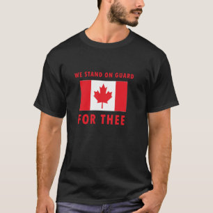 CAMISETA CANADÁ COM BANDEIRA E ANTECEDENTE NACIONAL