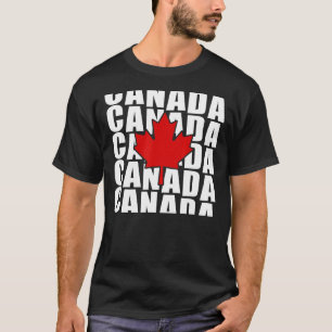 Camiseta Canada Day Maple Leaf Canada Symbol