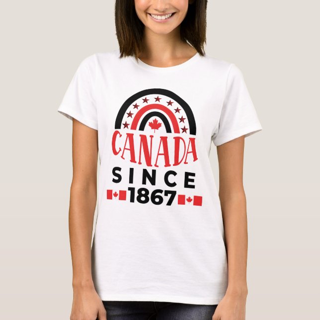 Camiseta Canadá desde 1867 (Frente)