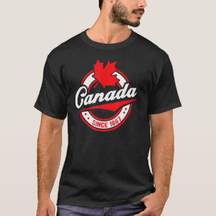 Camiseta Canadá Desde 1867 Happy Canada Day Flag Vintage Ca