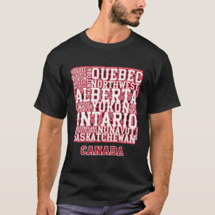 Camiseta Canadá, Dia das províncias canadianas