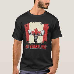 Camiseta Canadá Dia Mose Bandeira Canadiana 151 Anos