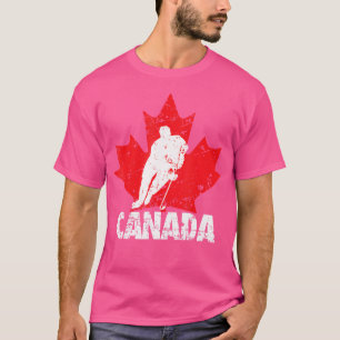 Camiseta Canadá é dono de hóquei