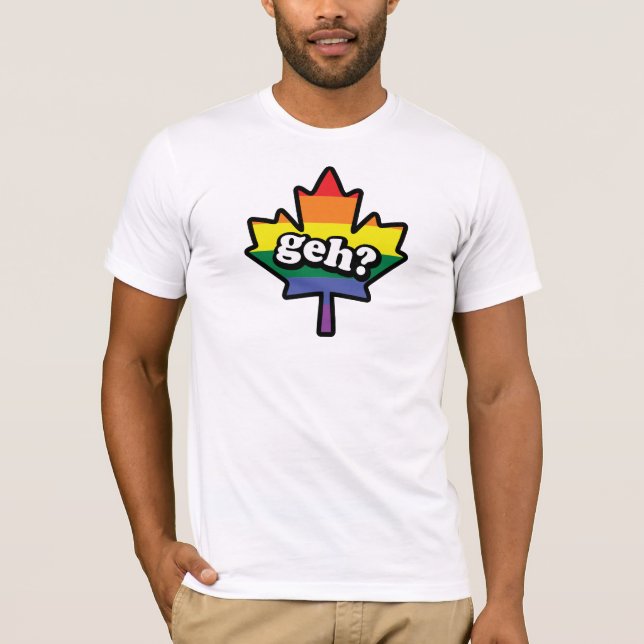 Camiseta Canadá eh? geh? (Frente)