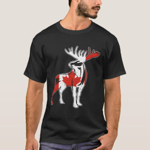 Camiseta Canadá Estados Unidos América Hockey Canadian Mape
