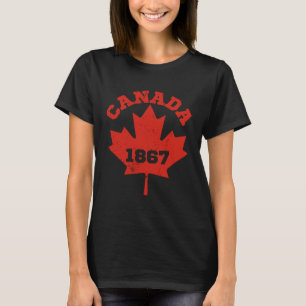 Camiseta Canadá Estados Unidos América Hockey Canadian Mape