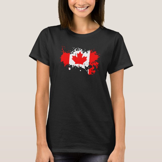 Camiseta Canada Flag (Frente)