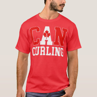 Camiseta Canadá Flag Curler - canadense CAN Curling