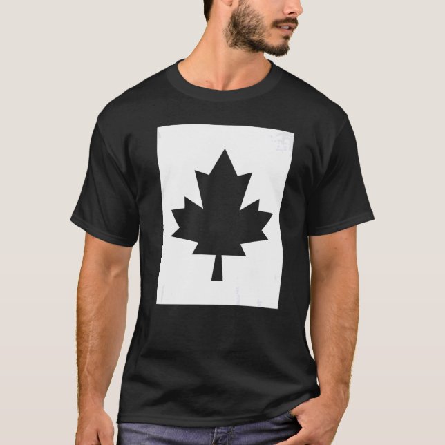 Camiseta Canadá Flag Maple Leaf Red Canada (Frente)