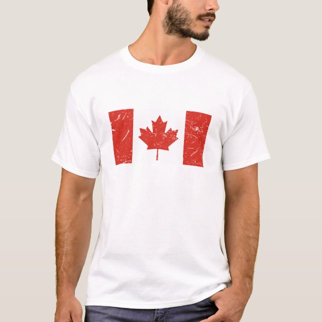 Camiseta Canadá Flag Men (Frente)