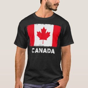 Camiseta Canadá Flag suporta Pessoas canadenses Women Men G
