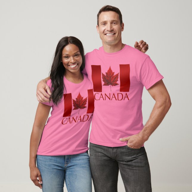 Camiseta Canadá Flag T-shirts Trendy Shirt Canada Souvenirs (Unissex)