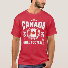 Camiseta Canadá Futebol 2026