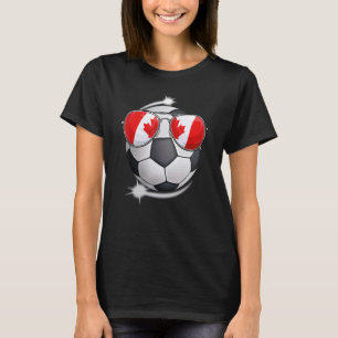 Camiseta Canadá Futebol Fan Sunglass Futebol
